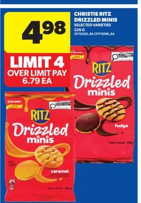 CHRISTIE RITZ DRIZZLED MINIS