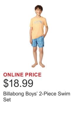 Billabong Boys' 2-Piece Swim Set