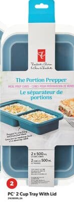 PC® 2 CUP TRAY WITH LID