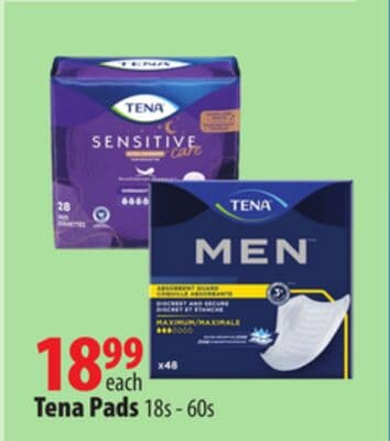 Tena Pads