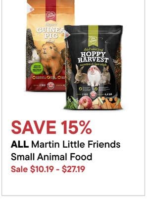 Martin Little Friends Small Animal Food