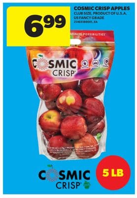 COSMIC CRISP APPLES, 5 LB