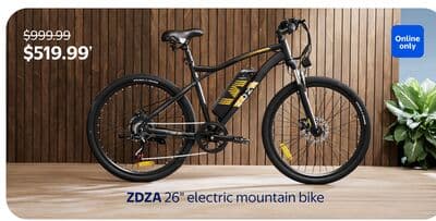 ZDZA 26" electric mountain bike
