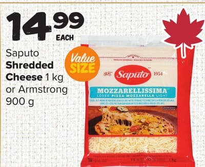 Saputo Shredded Cheese