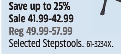 Mastercraft Selected Stepstools