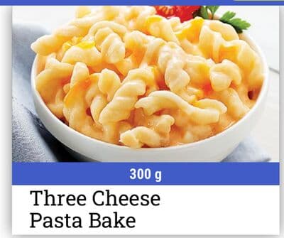 Three Cheese Pasta Bake