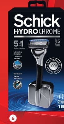 SCHICK® Hydro Chrome