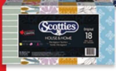 Scotties facial tissue