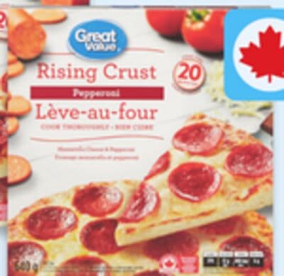 Great Value rising crust pizza