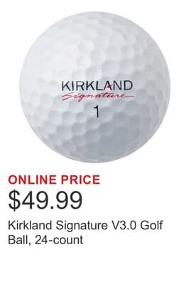 Kirkland Signature V3.0 Golf Ball, 24-count