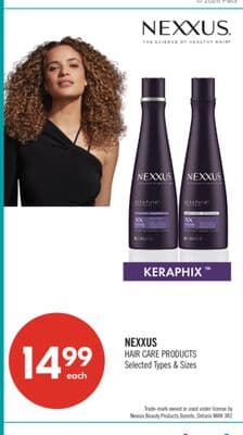 NEXXUS HAIR CARE PRODUCTS