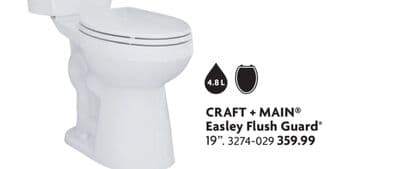 CRAFT + MAIN Easley Flush Guard