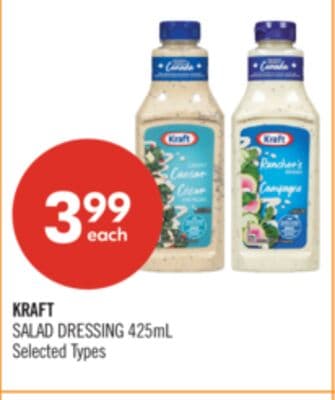 KRAFT SALAD DRESSING 425mL