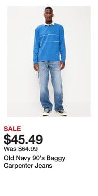 Old Navy 90's Baggy Carpenter Jeans