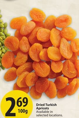 Dried Turkish Apricots