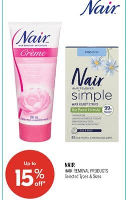 NAIR HAIR REMOVAL PRODUCTS