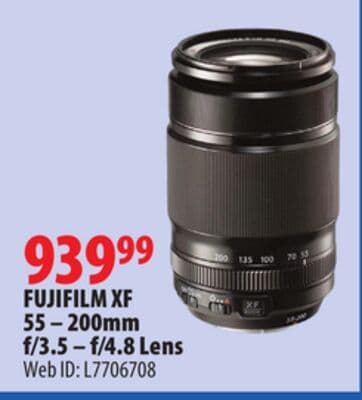 FUJIFILM XF 55-200mm f/3.5-f/4.8 Lens
