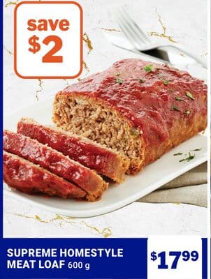 SUPREME HOMESTYLE MEAT LOAF
