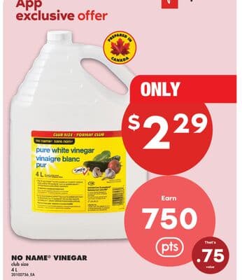 NO NAME® VINEGAR