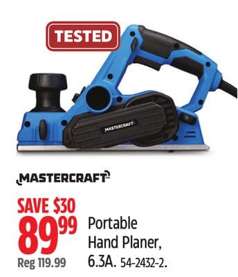 Mastercraft Portable Hand Planer