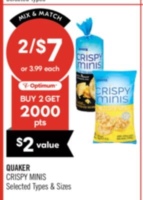 QUAKER CRISPY MINIS