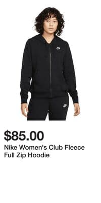 Nike Women's Club Fleece Full Zip Hoodie