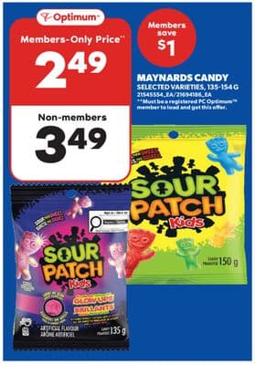 MAYNARDS CANDY, 135-154 G