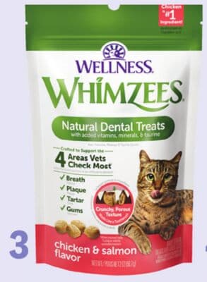Whimzees Chicken & Salmon Flavour Dental Cat Treats
