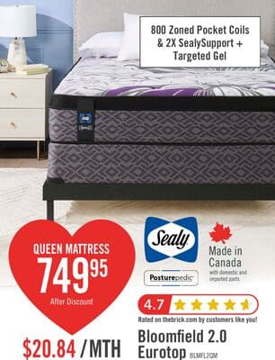 Sealy Posturepedic® Bloomfield 2.0 Eurotop Queen Mattress