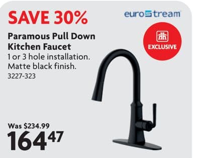 Paramous Pull Down Kitchen Faucet