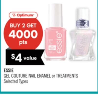 ESSIE GEL COUTURE NAIL ENAMEL or TREATMENTS