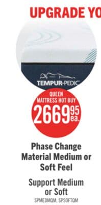 Tempur-Pedic® TEMPUR Support® Medium Queen Mattress