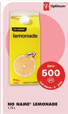 NO NAME® LEMONADE,1.75 L