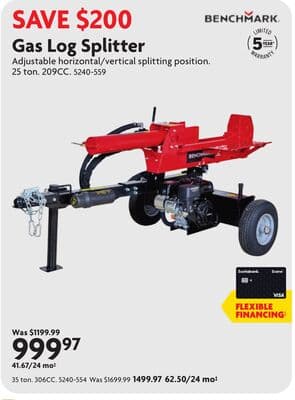 Gas Log Splitter
